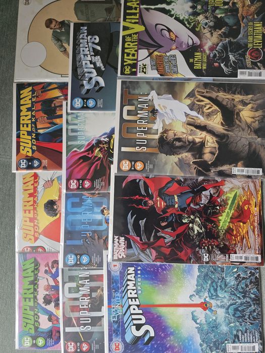 Superman komiksy j. Ang