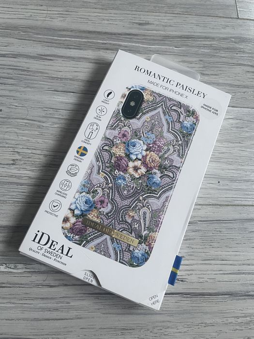 Etui iPhone X XS Ideal of Sweden kwiatowy wzór nowe