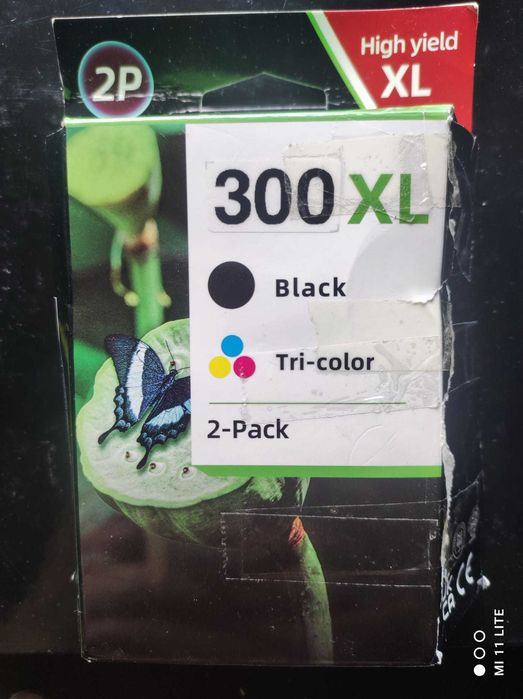 tinteiros 300 XL Preto e Côres