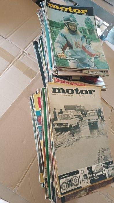 Gazeta czasopismo Motor 400 szt