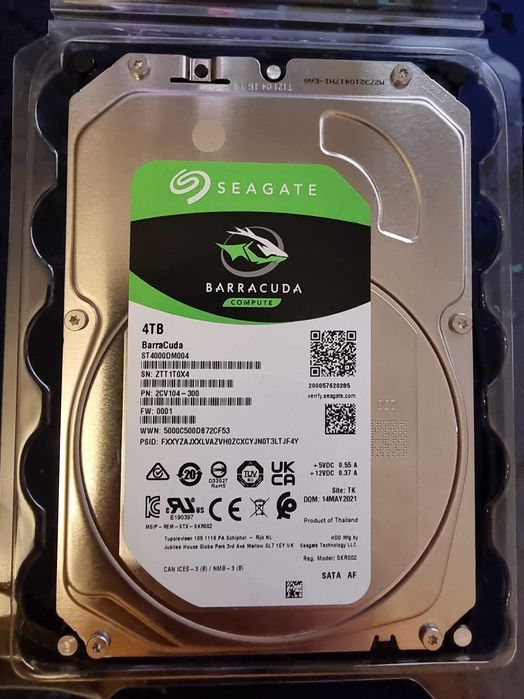 Disco Rigido Seagate Barracuda 4TB