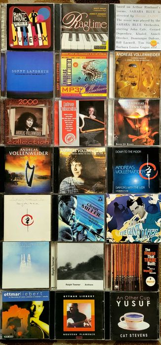 •JAZZ •BLUES •INSTRUMENTAL •Компакт диски •СД  Диски • Коллекция мировой инструментальной музыки •Объявление-1 •