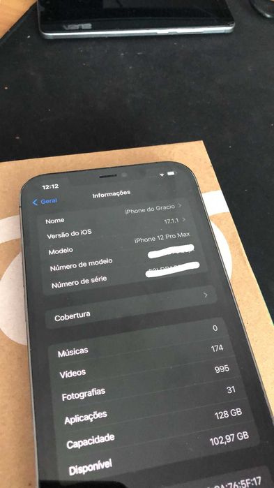 Iphone 12 PRO MAX (COMO NOVO)