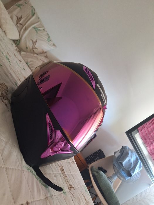 Capacete mulher novo