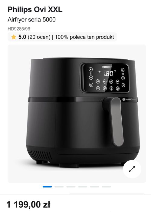 Airfryer philips Ovi XXL seria 5000