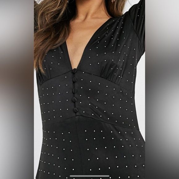 Коктельна сукня зі  стразами від ASOS