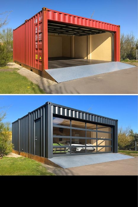 Domki modułowe z kontenerow morskich