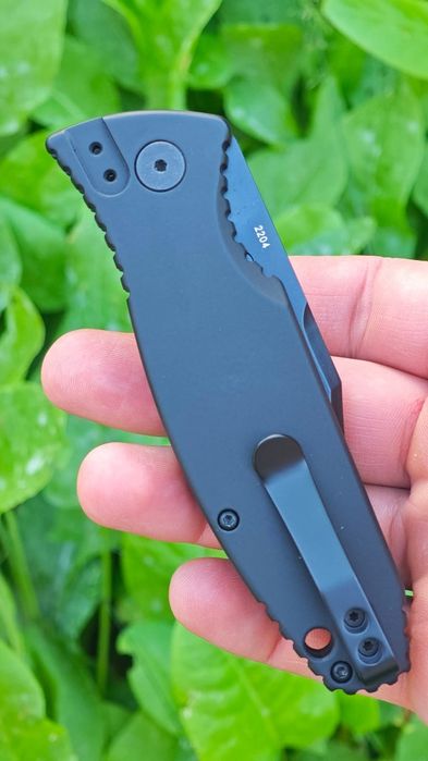 Boker Plus Kalashnikov 74 OTS Black Automatic Knife, складний автоматичний ніж, алю руків'я з вставками ст G10, клинок  D2