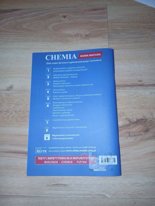 Chemia nowa matura zeszyt 9 - Michał Fau