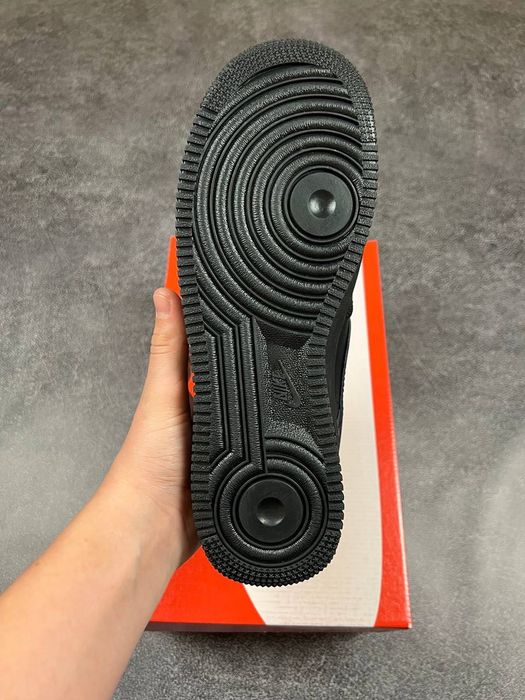 [БЕЗ ПРЕДОПЛАТ] Nike Air Force 1 x Supreme  Black