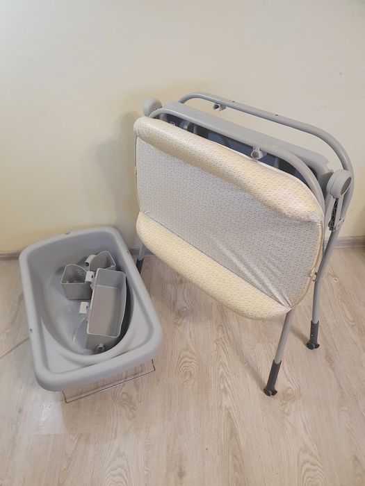 Chicco wanienka Cuddle&Bubble z przewijakiem 2w1 SZARA