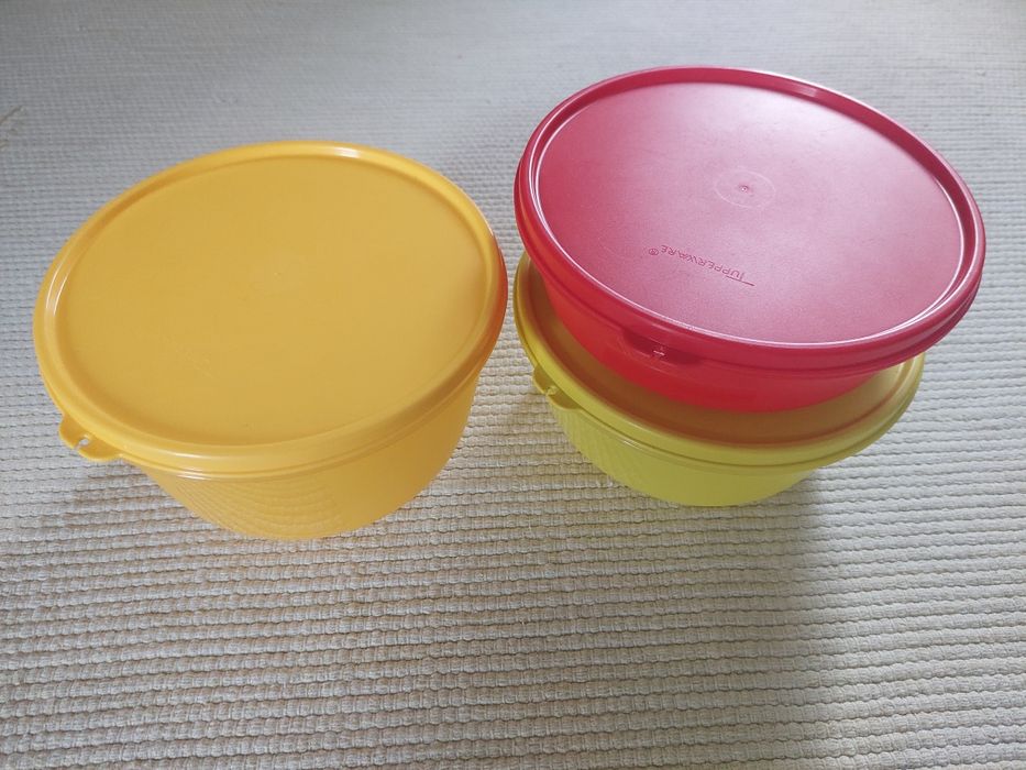 Caixas herméticas 3 tamanhos _Tupperware
