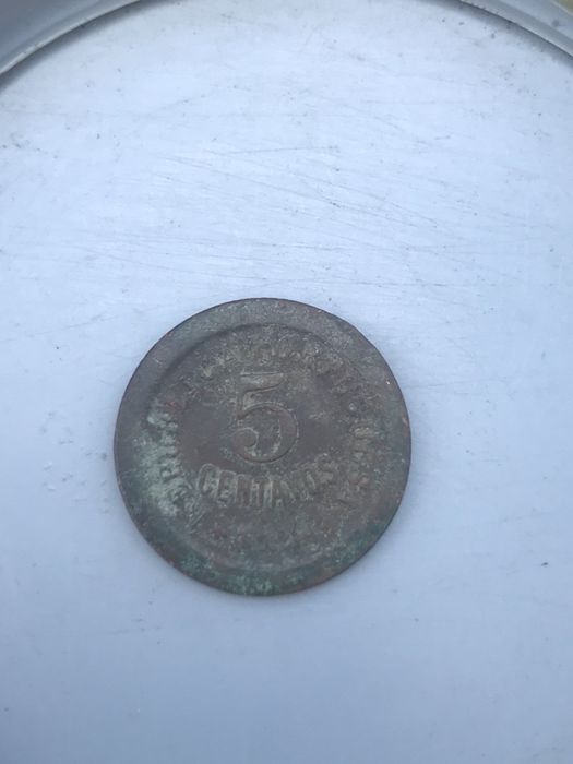 Moedas antigas de vários anos