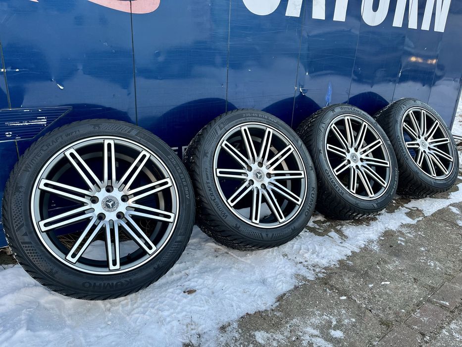 Alufelgi 5x112 ZIMA 18 Cali VW Tiguan Mercedes E CLS Audi A6 Superb