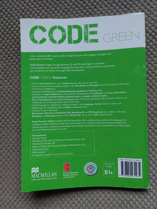 CODE GREEN BI+ Student's Book