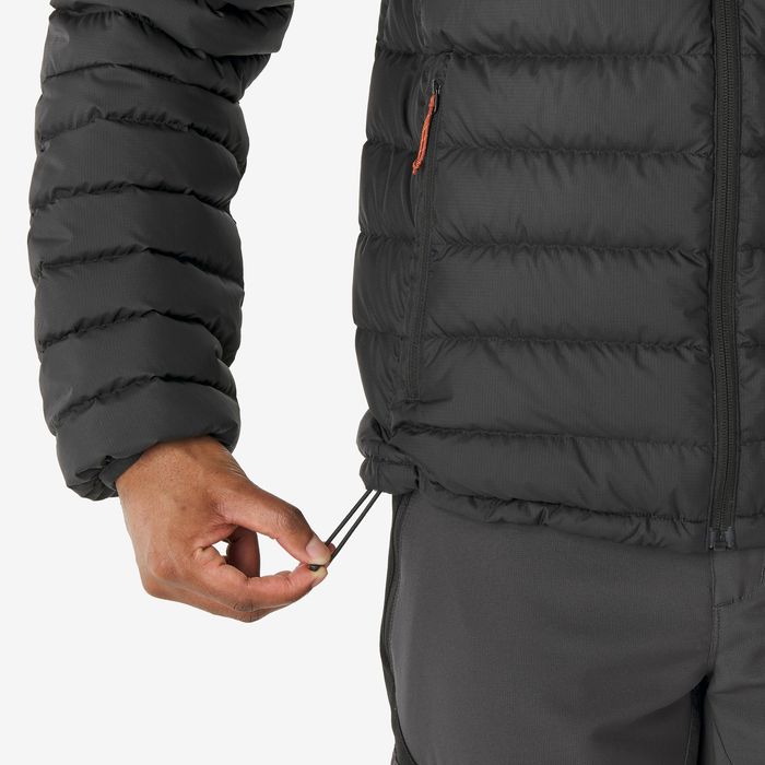 Casaco de caminhada acolchoado -10°C homem, MT500 preto