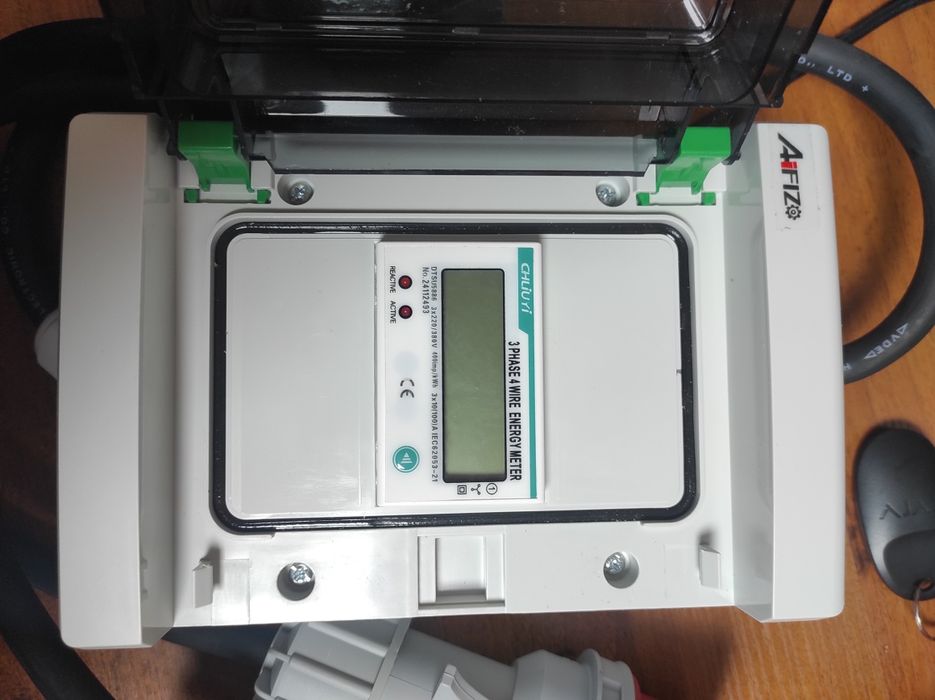 Електро авто мобільний цифровий лічильник електроенергії AIFIZO 230 В,