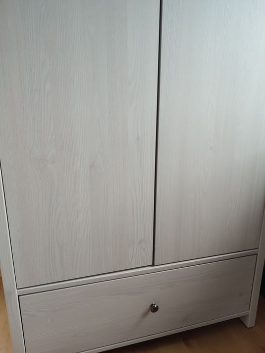 Szafa dwudrzwiowa 90x200 biała szafa