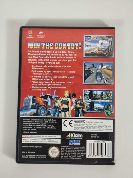 18 Wheeler: American Pro Trucker Nintendo Gamecube