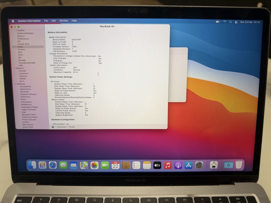 Macbook air m1 super bateria