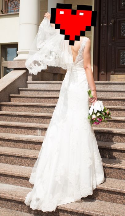 Свадебное платье Herm's bridal Marbella весільна сукня р.44