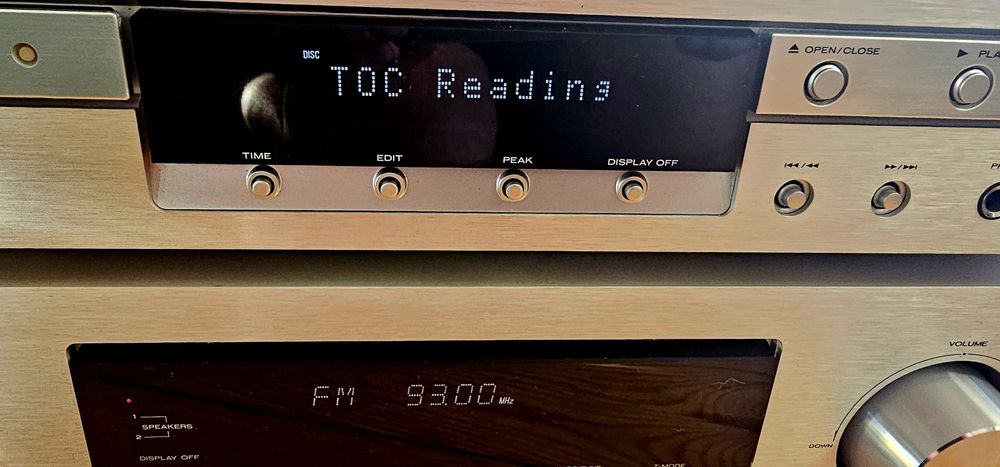 Marantz SR4021 Amplituner 2.0, CD5001 oryginalne piloty - idealny stan