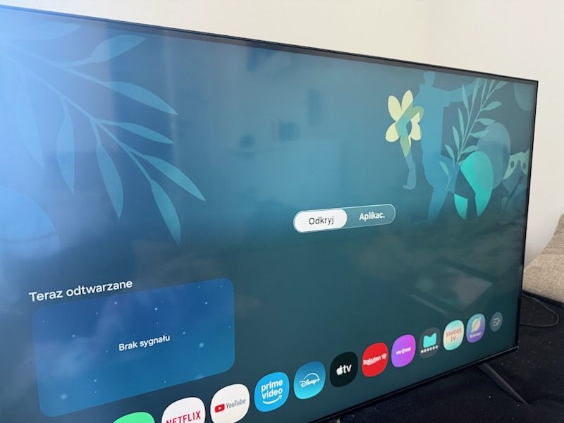 Telewizor Samsung smart 43cale dwuletni uzywany stan uwazam za bardzo dobry
