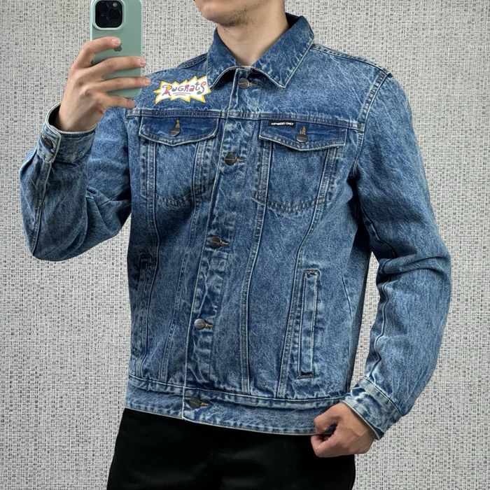 Джинсовка Nickelodeon x Members Only Denim Jacket куртка джинсова