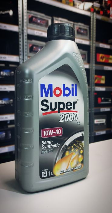 Olej 10W40 1L MOBIL SUPER 2000 Oryginał 100% półsyntetyczny