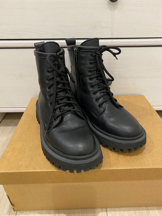 Зимние ботинки натуральная кожа 38 р