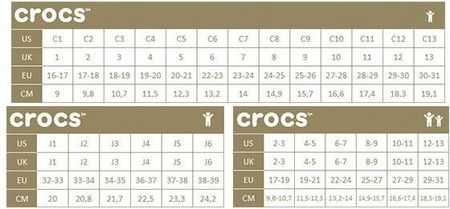 Crocs rozmiar C8 tj. 24-25 dł. wkładki 149mm