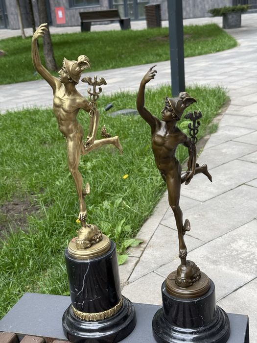 Hermes статуэтка Бронза