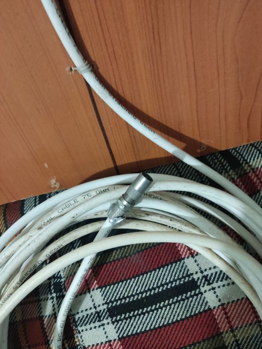 Антенна t2+ДМВ с кабелем.