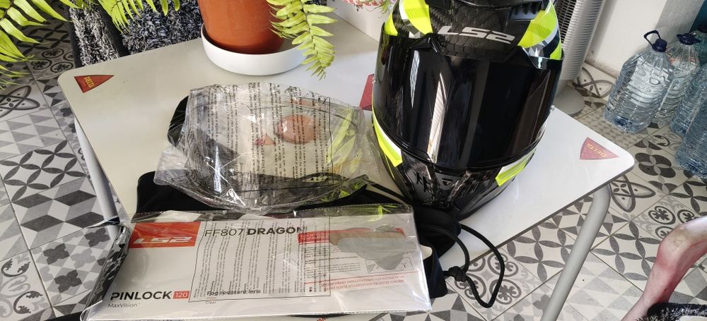 Capacete LS2 Dragon  FF807 XS
