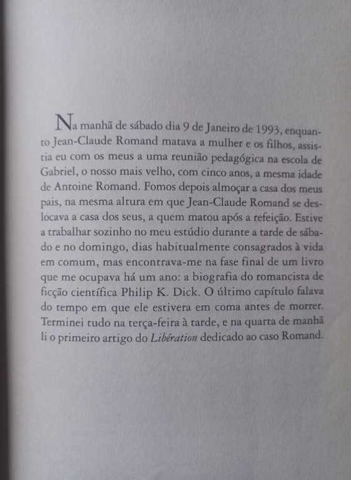 O Adversário - Emmanuel Carrère