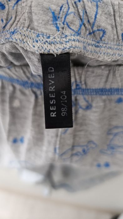 Reserved piżama szara roz.98/104