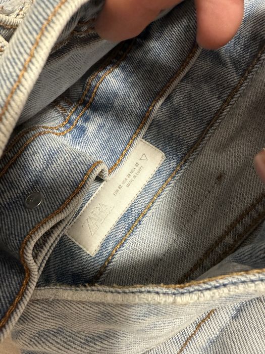 Джинси Zara flare zip 42 костюм