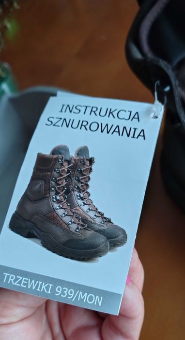 Trzewiki buty letnie wojskowe brązowe 939/MON 44