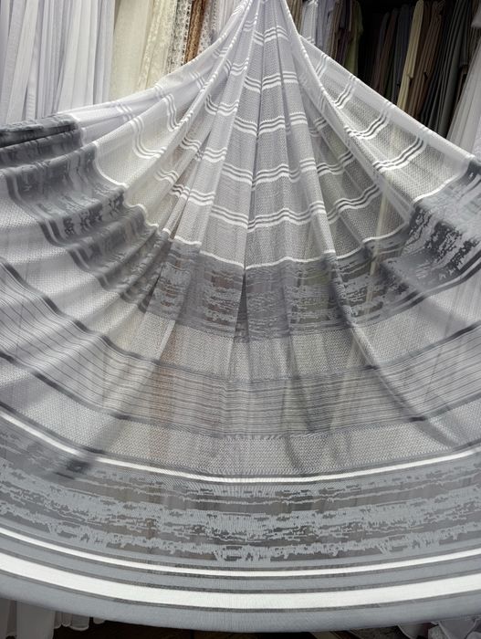 Тюль тюлі жакард висота 2.5м 2.9м 1.6м 1.8м жакарди