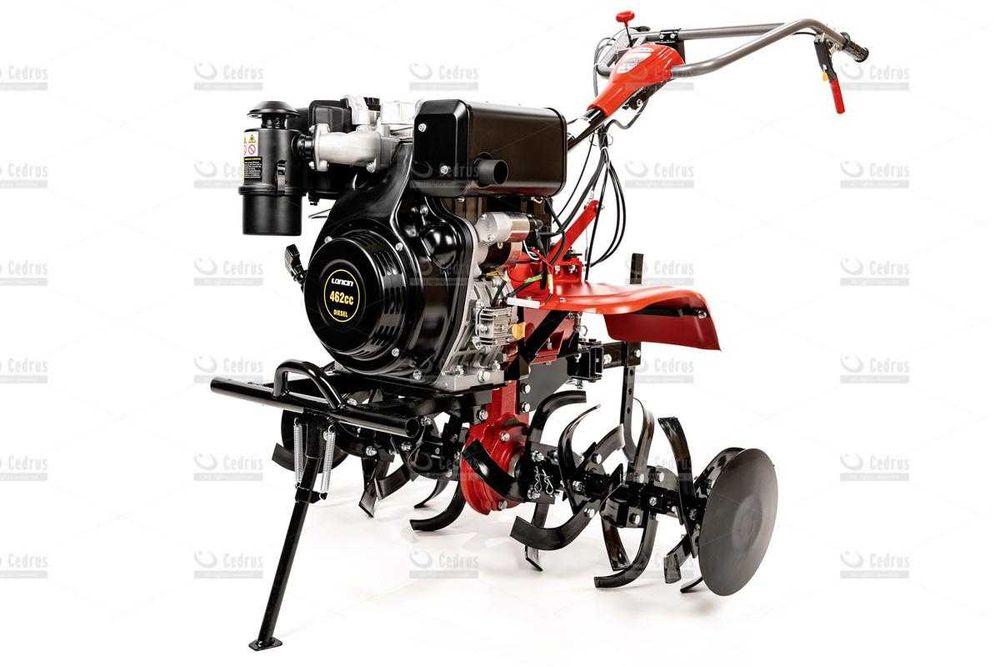 Glebogryzarka gleba dzik na diesel ropę Loncin 1WG7.5-146FC-Z +koła