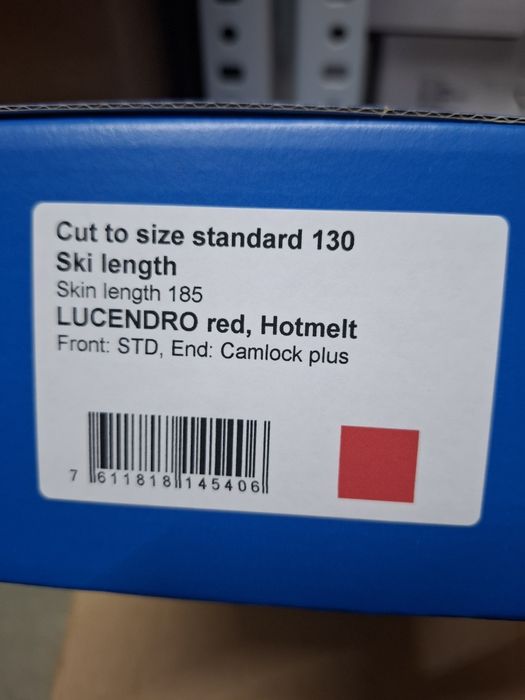 Foki skiturowe szerokie do docięcia Colltex Ogso Lucendro 130 mm 185