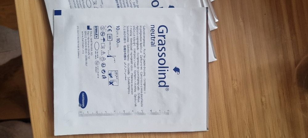 Grassolind neutral  opatrunki z mascia