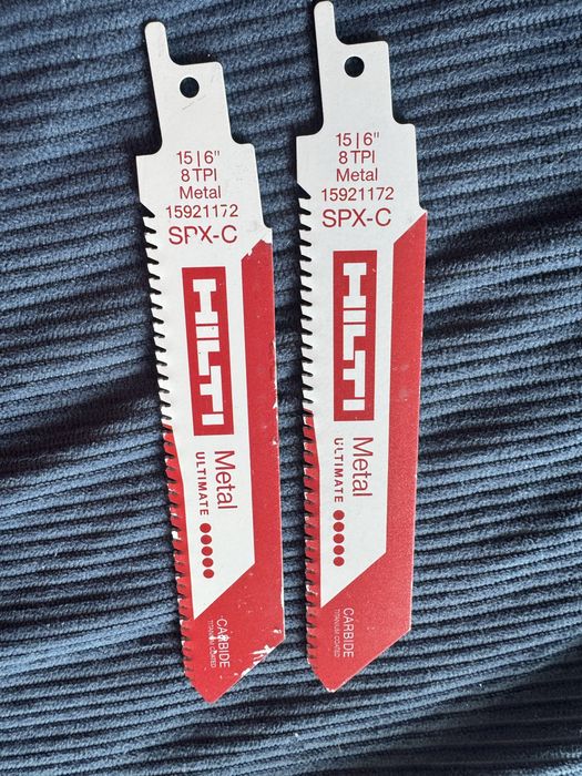Hilti SPX-C 15921172 – brzeszczoty do metalu 6” 8 TPI – 2 szt.