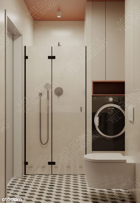 2-pokojowy apartement z tarasem w centrum Gliwic - Moniuszki 13 - Widok 6