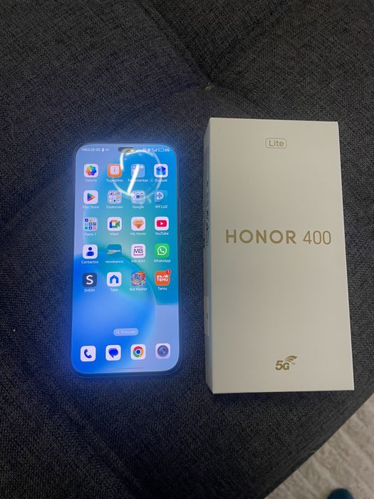 Vendo ou troco honor 400 lite novo