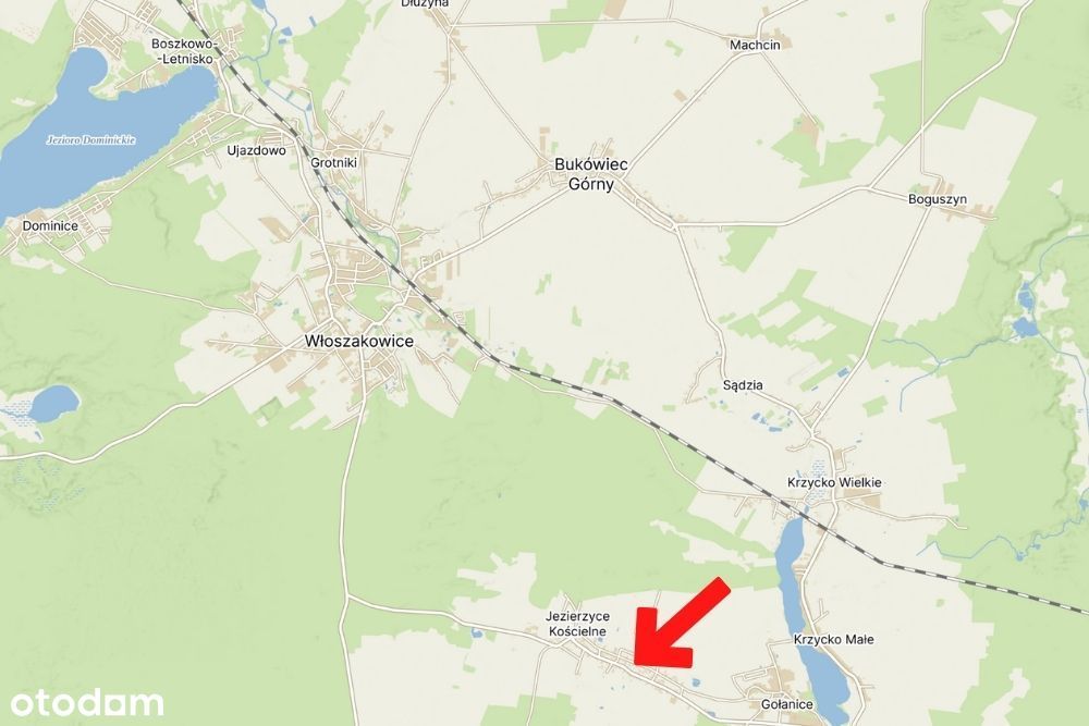Lokale bliźniacze w Jezierzycach Kościelnych, ul. Szkolna