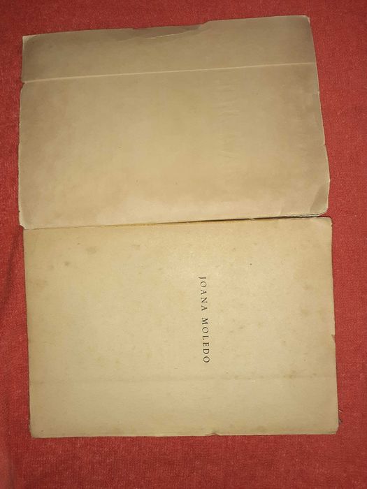 Livro Antigo Raro - Joana Moledo