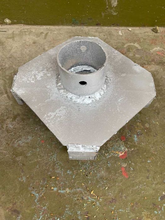 Розподільник повітря сталевий  для твердопаливних котлів