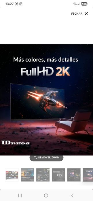 TV Smart de 40 Polegadas NOVA Samsung459630183628165122