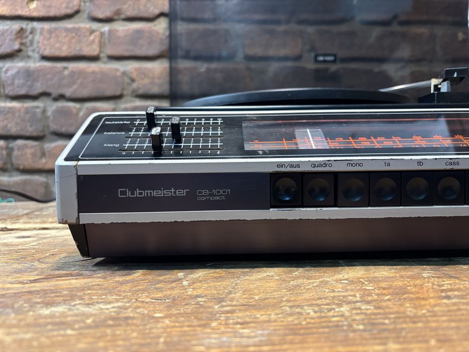 Gramofon + Magnetofon Clubmeister CB 1001